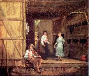 William Sidney Mount Dancing on the Barn painting
